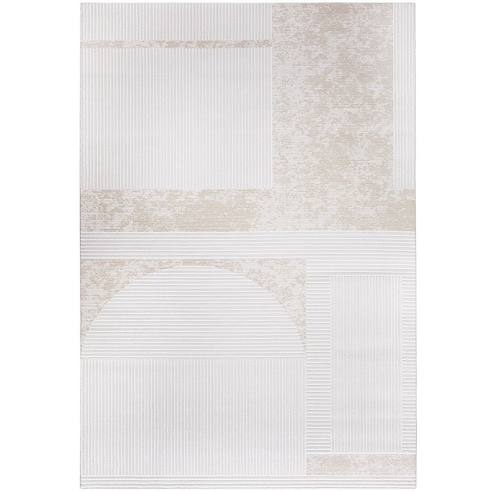  Buy Rug Large Contemporary Modern Design - Beige (290x200 cm) - Uyre Beige 61346 - in the UK