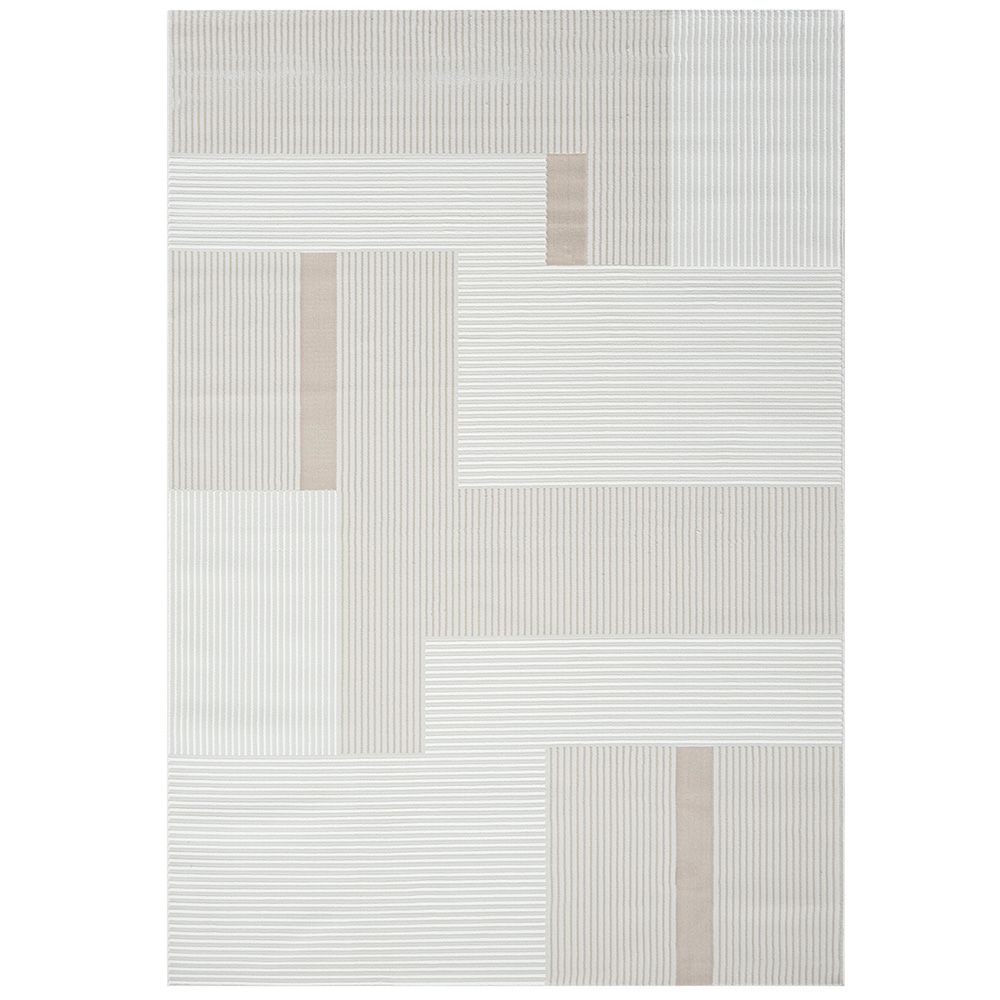  Buy Rug Large Contemporary Modern Design - Beige (290x200 cm) - Topa Beige 61353 - in the UK