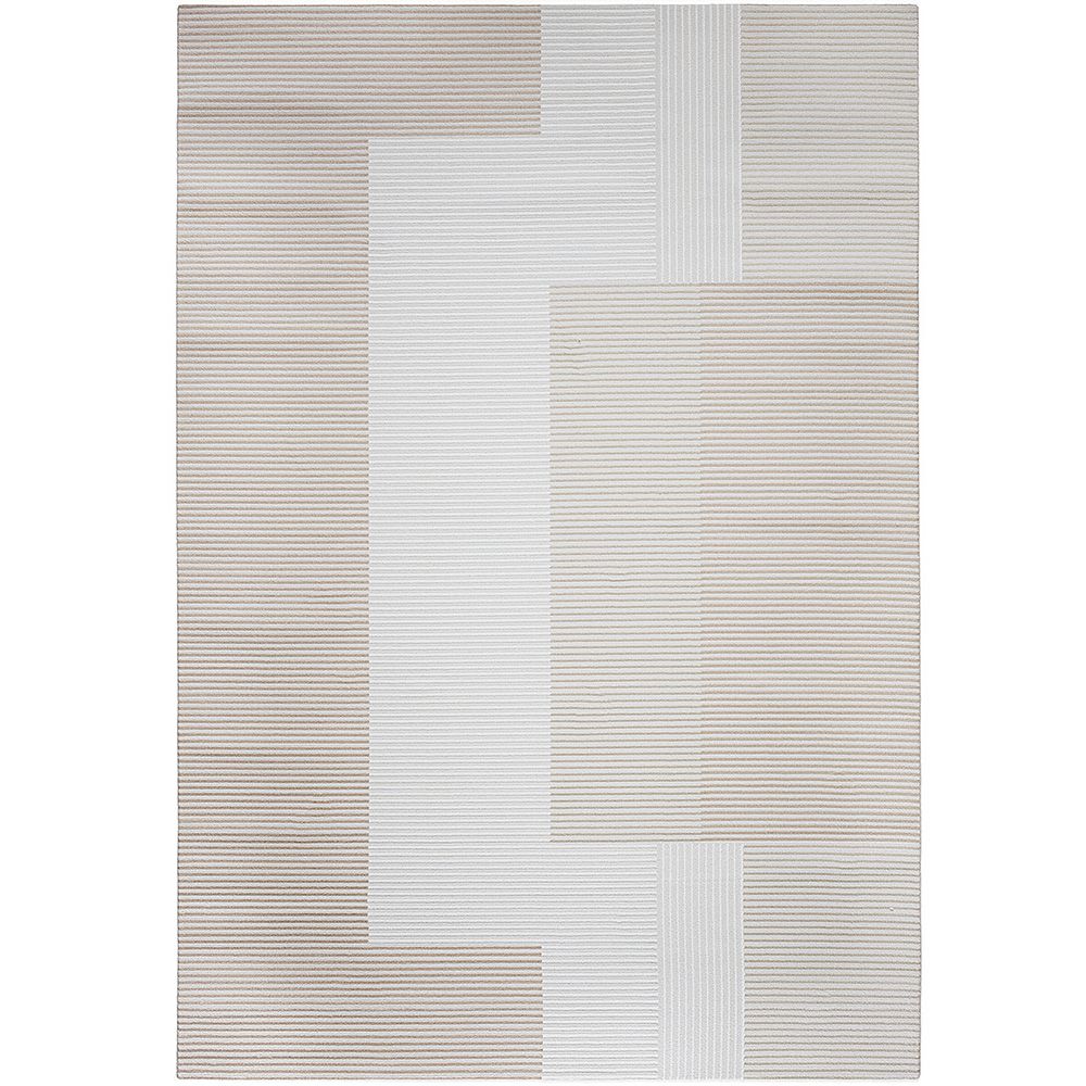  Buy Rug Large Contemporary Modern Design - Beige (290x200 cm) - Bay Beige 61354 - in the UK