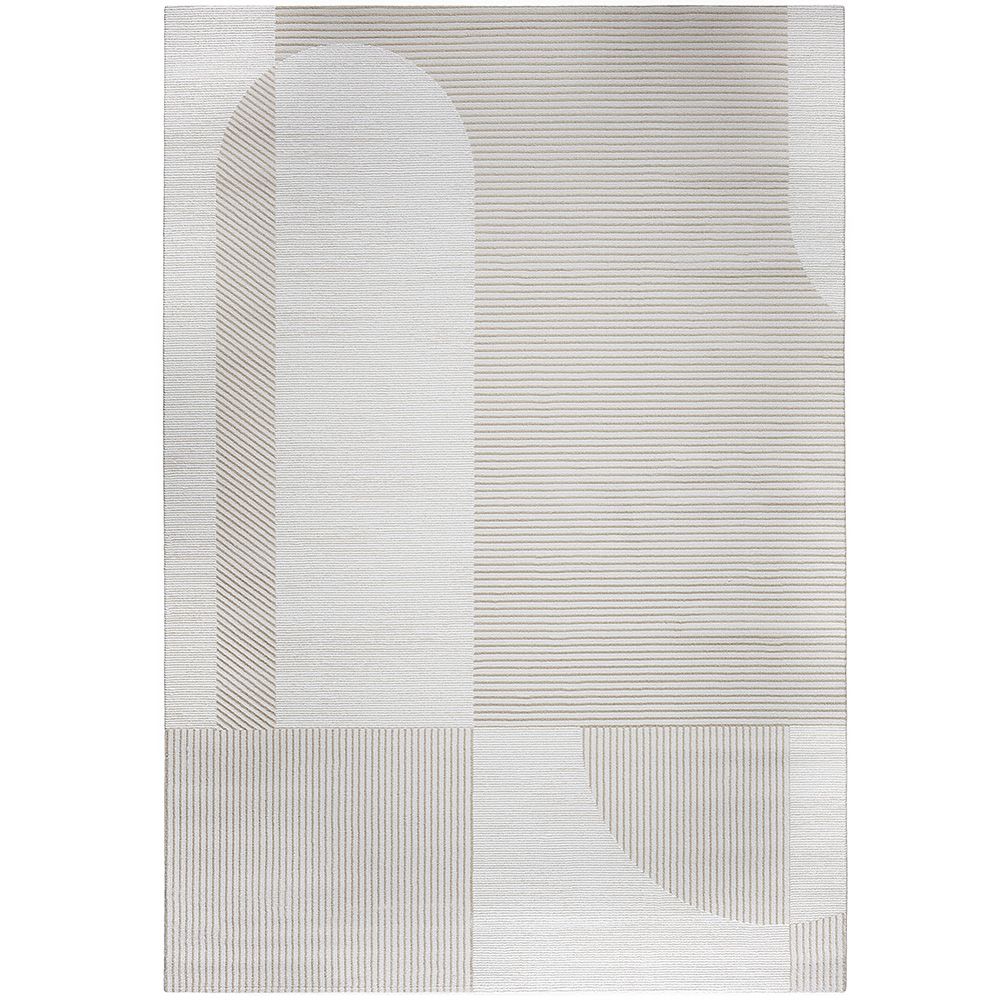  Buy Rug Large Contemporary Modern Design - Beige (290x200 cm) - Huya Beige 61361 - in the UK