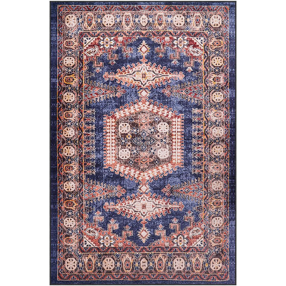  Buy Vintage Oriental Carpet - (290x200 cm) - Anton Multicolour 61425 - in the UK