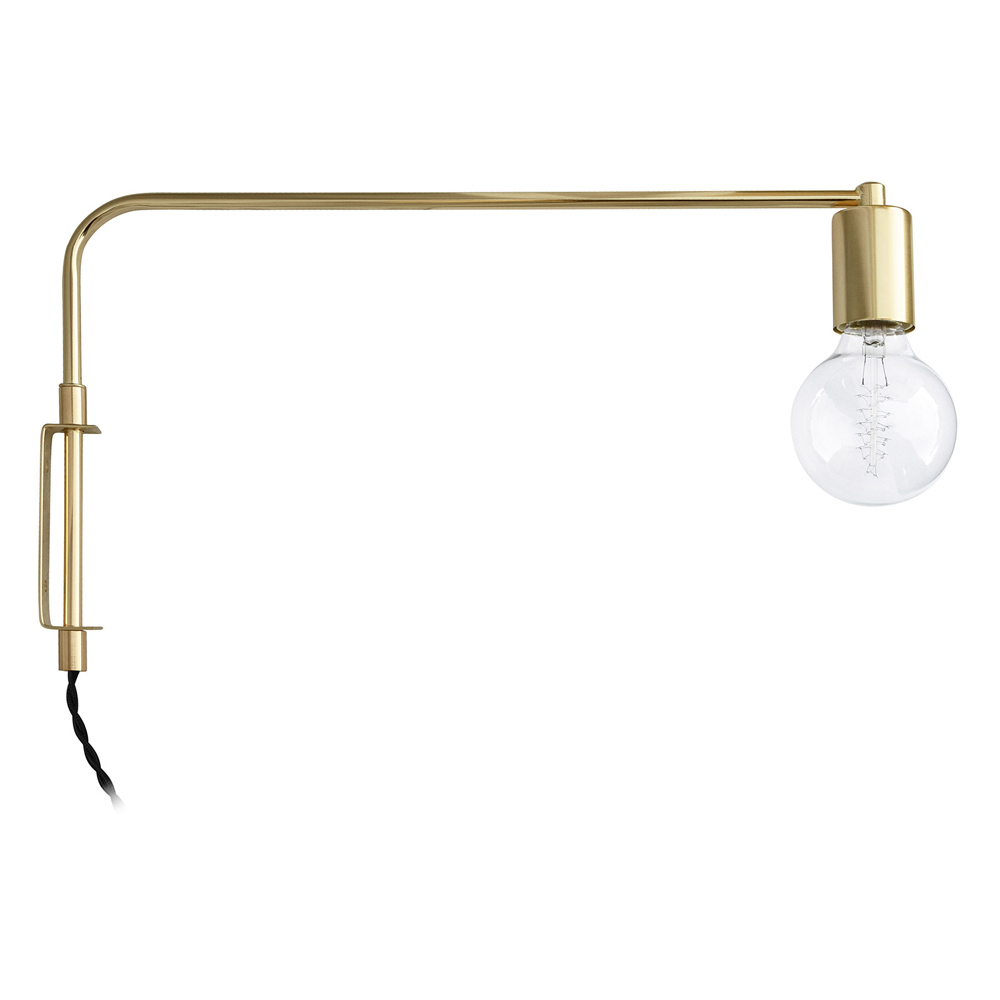  Buy Golden wall lamp - Soriel Gold 59029 - in the UK