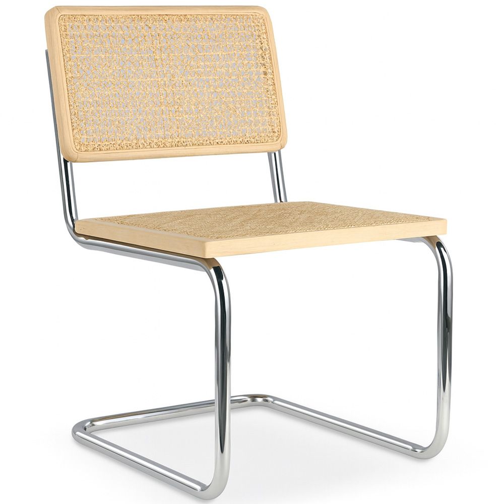  Buy Dining Chair - Vintage Design - Wood and Rattan - New Edition - Lia Natural 61592 - in the UK