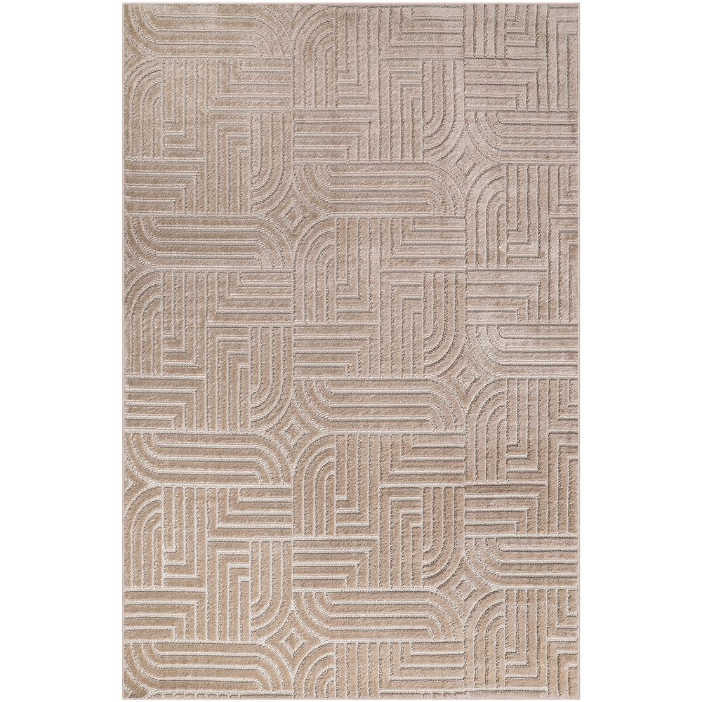  Buy Rug Large Contemporary Modern Design - Beige (160x230 cm) - Lumiere Beige 61713 - in the UK