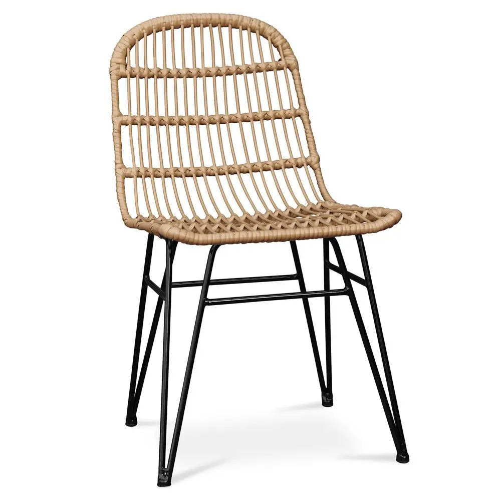  Buy Synthetic wicker dining chair - Magony Dark Brown 59255 - in the UK
