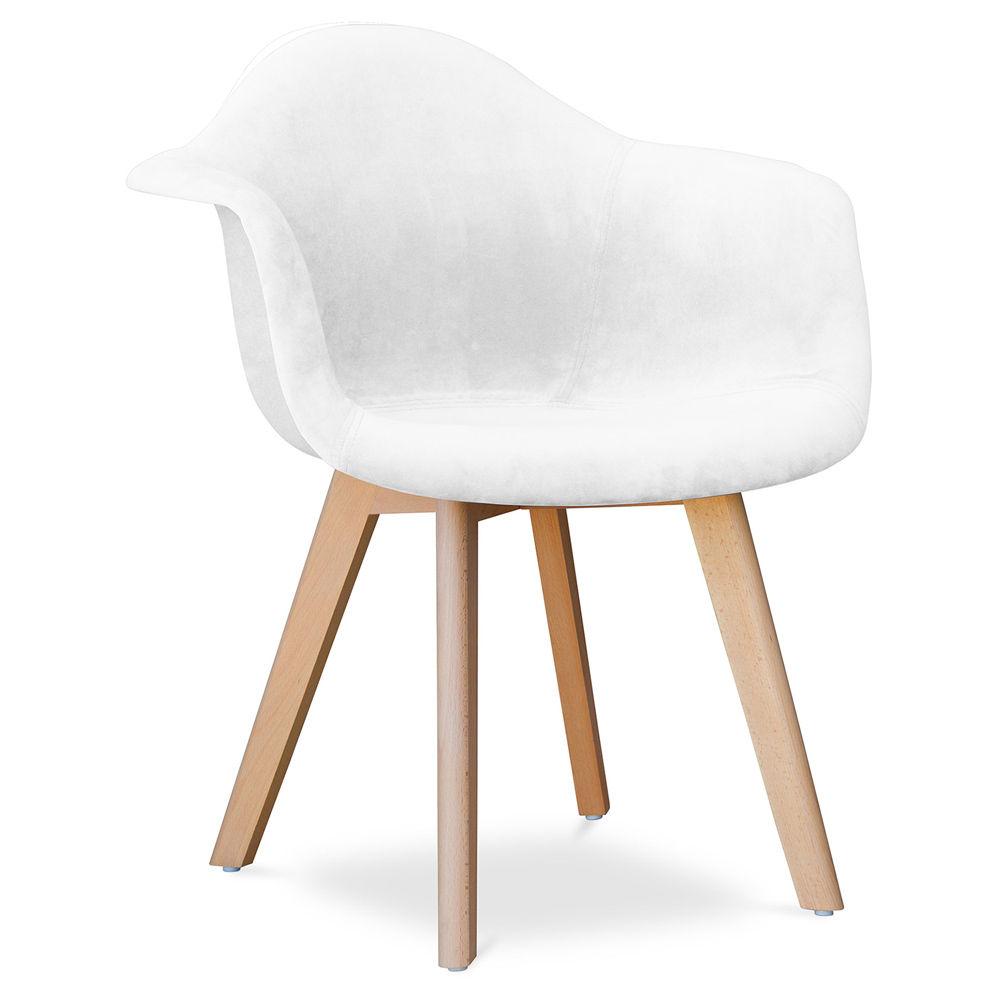  Buy Premium Design Dawood chair - Fabric White 59263 - in the UK