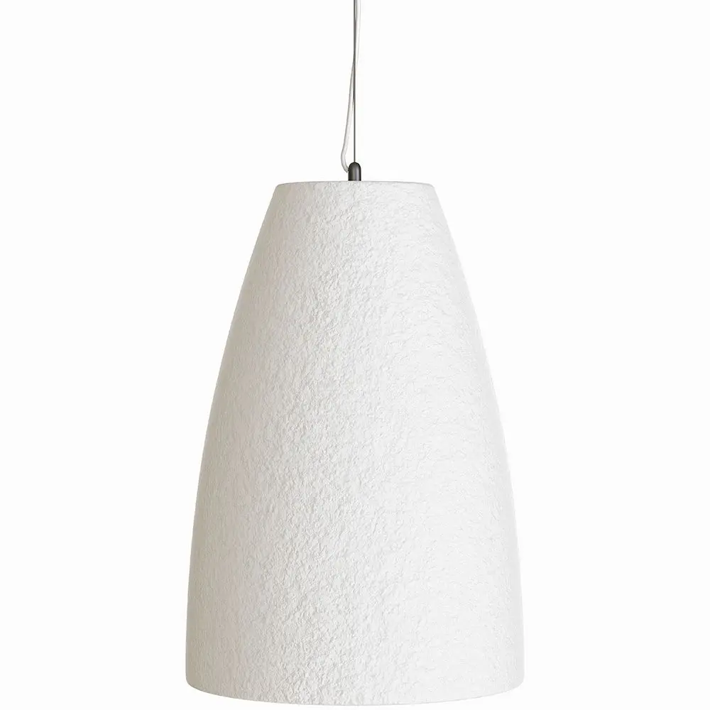  Buy Pendant lamp - Minimalist design - Stone-effect finish - Sinur I White 61738 - in the UK