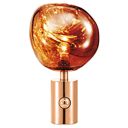  Buy Lava Design table lamp - Acrylic and metal Bronze 59485 - in the UK