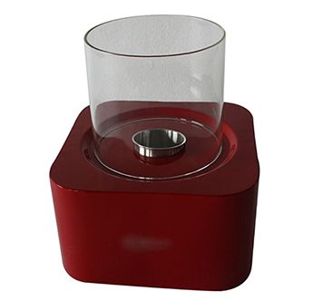  Buy Contemporary Floor-Standing Ethanol Fireplace - VPF-OX-011R-Glossy Red Glossy red 17191 - in the UK