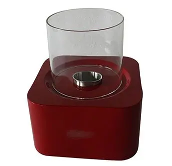  Buy Contemporary Floor-Standing Ethanol Fireplace - VPF-OX-011R-Glossy Red Glossy red 17191 - in the UK