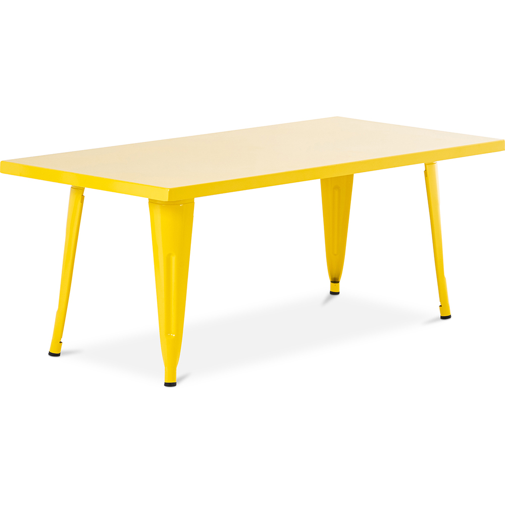  Buy Bistrot Metalix Kid Table 120 cm - Metal Yellow 59686 - in the UK