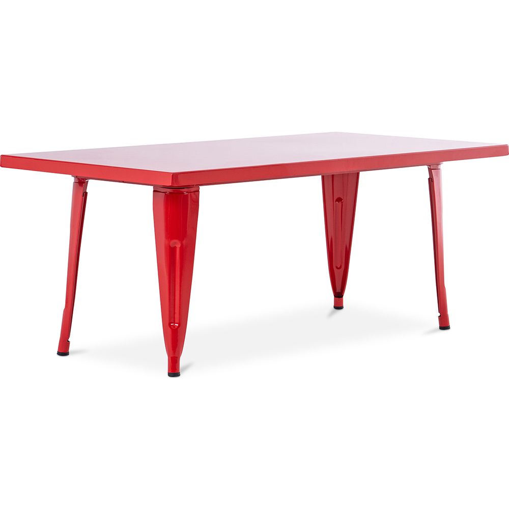  Buy Bistrot Metalix Kid Table 120 cm - Metal Red 59686 - in the UK
