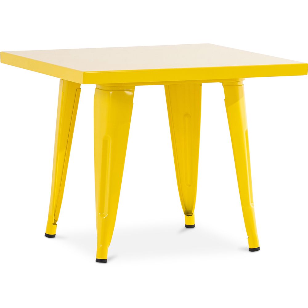  Buy Bistrot Metalix Kid Table 60 cm - Metal Yellow 59685 - in the UK