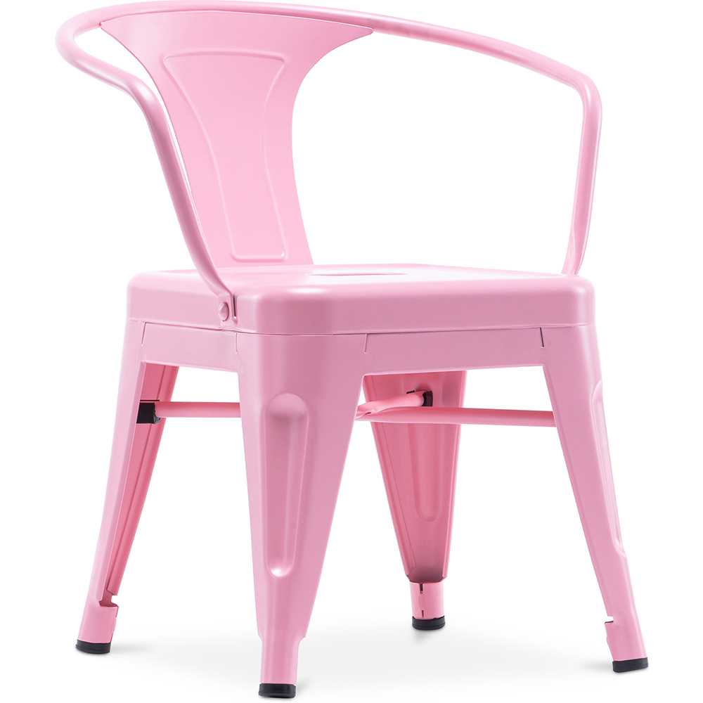  Buy Bistrot Metalix Kid Chair with armrest - Metal Pink 59684 - in the UK