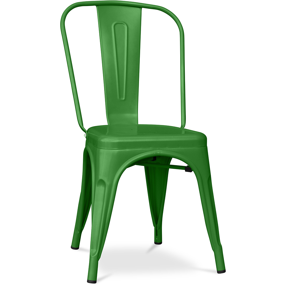  Buy Bistrot Metalix Chair - New Edition - Matte Metal Green 59803 - in the UK