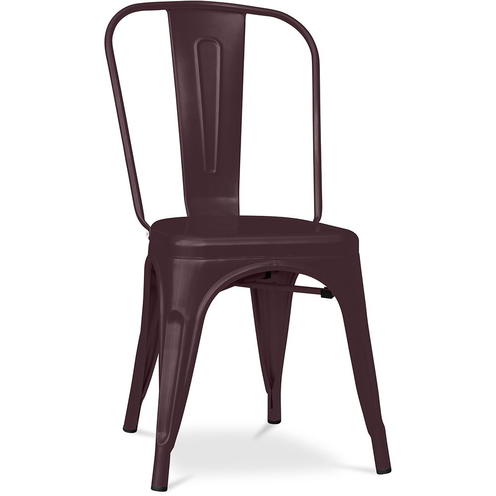  Buy Bistrot Metalix Chair - New Edition - Matte Metal Bronze 59803 - in the UK