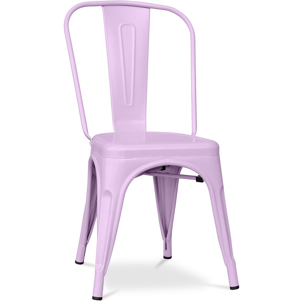  Buy Bistrot Metalix Chair - New Edition - Matte Metal Lavander 59803 - in the UK