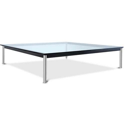  Buy Glass Coffee Table SQUAR - 70cm Steel 13298 - in the UK