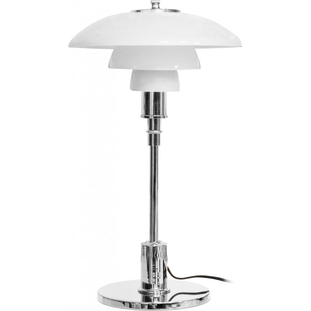  Buy PL 3/2 Desk Lamp - Steel/Opal Glass Steel 15226 - in the UK