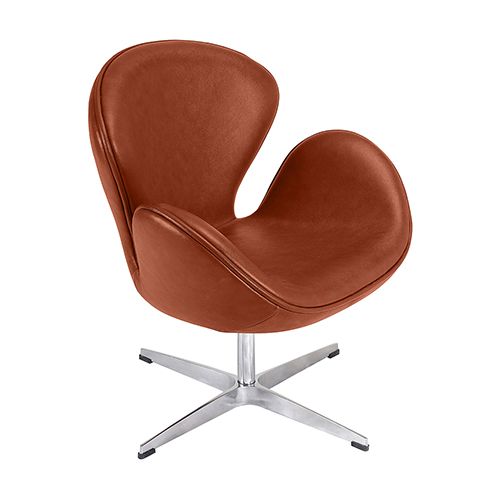  Buy Swin Chair - Faux Leather Brown 13663 - in the UK