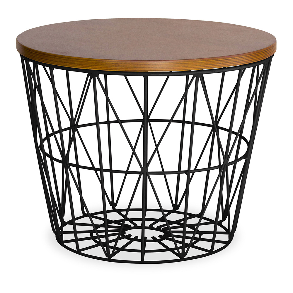  Buy Basket Side table Black 58416 - in the UK
