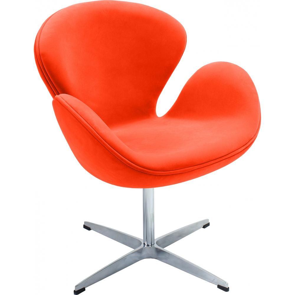  Buy Armchair with armrests - Fabric upholstery - Svinia Orange 13662 - in the UK
