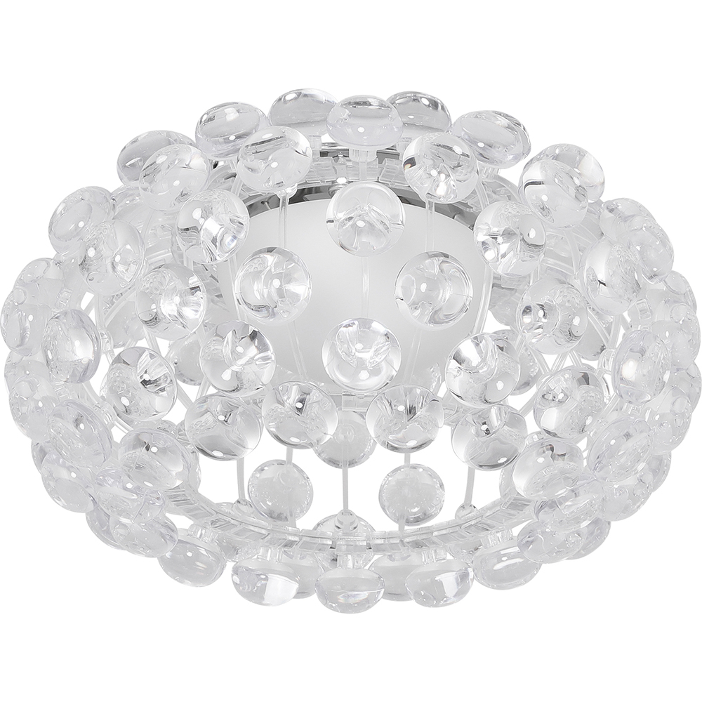  Buy Crystal Ceiling lamp 35cm Transparent 58433 - in the UK