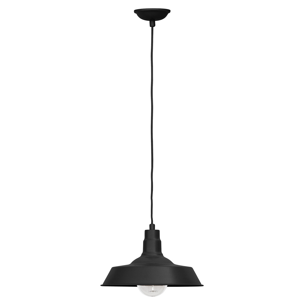  Buy Edison Colored Lampshade Pendant Lamp - Carbon Steel Black 50878 - in the UK