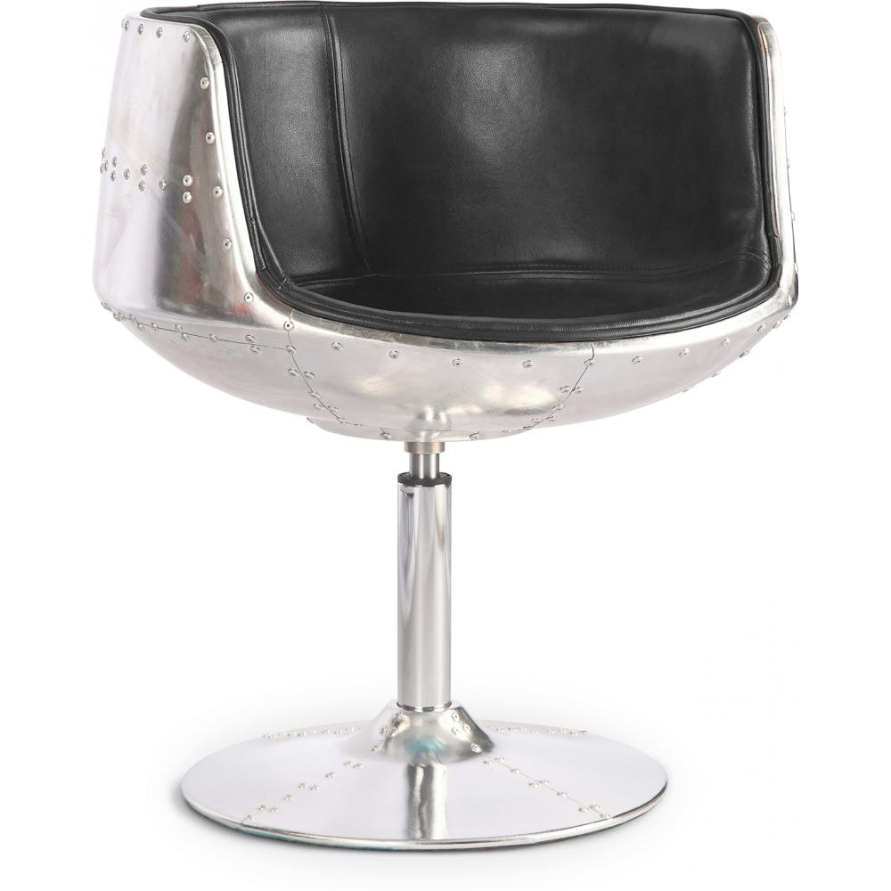 Buy Brandy Aviator Chair - Premium Leather Black 26717 - in the UK