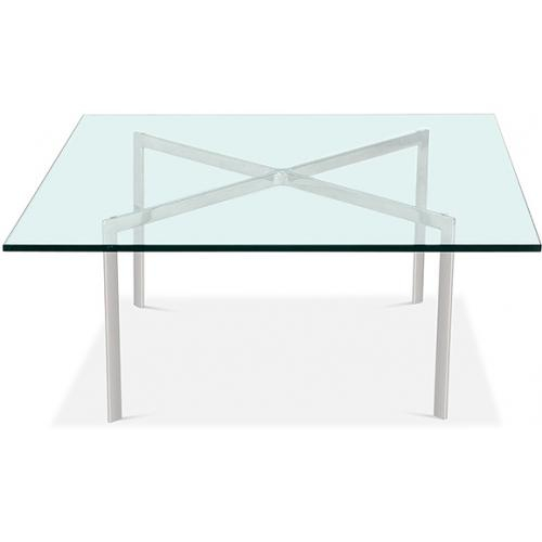  Buy City Coffee Table - Square - 12mm Glass  Steel 13307 - in the UK