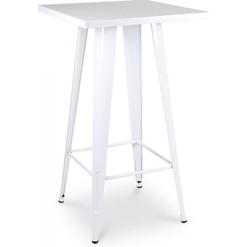  Buy Bistrot Metalix Bar stool table - 100cm White 58353 - in the UK