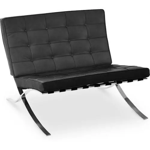  Buy City Armchair - Premium Leather Black 58261 - in the UK