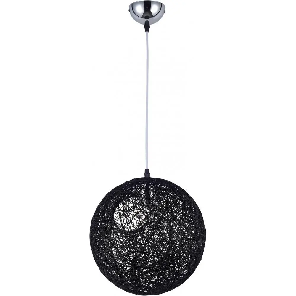  Buy Random/55 Ball Pendant Lamp - String Black 22740 - in the UK