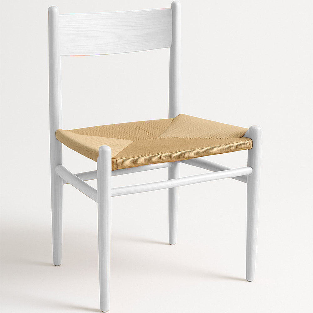  Buy CW-36 Chair Design Boho Bali  White 58405 - in the UK