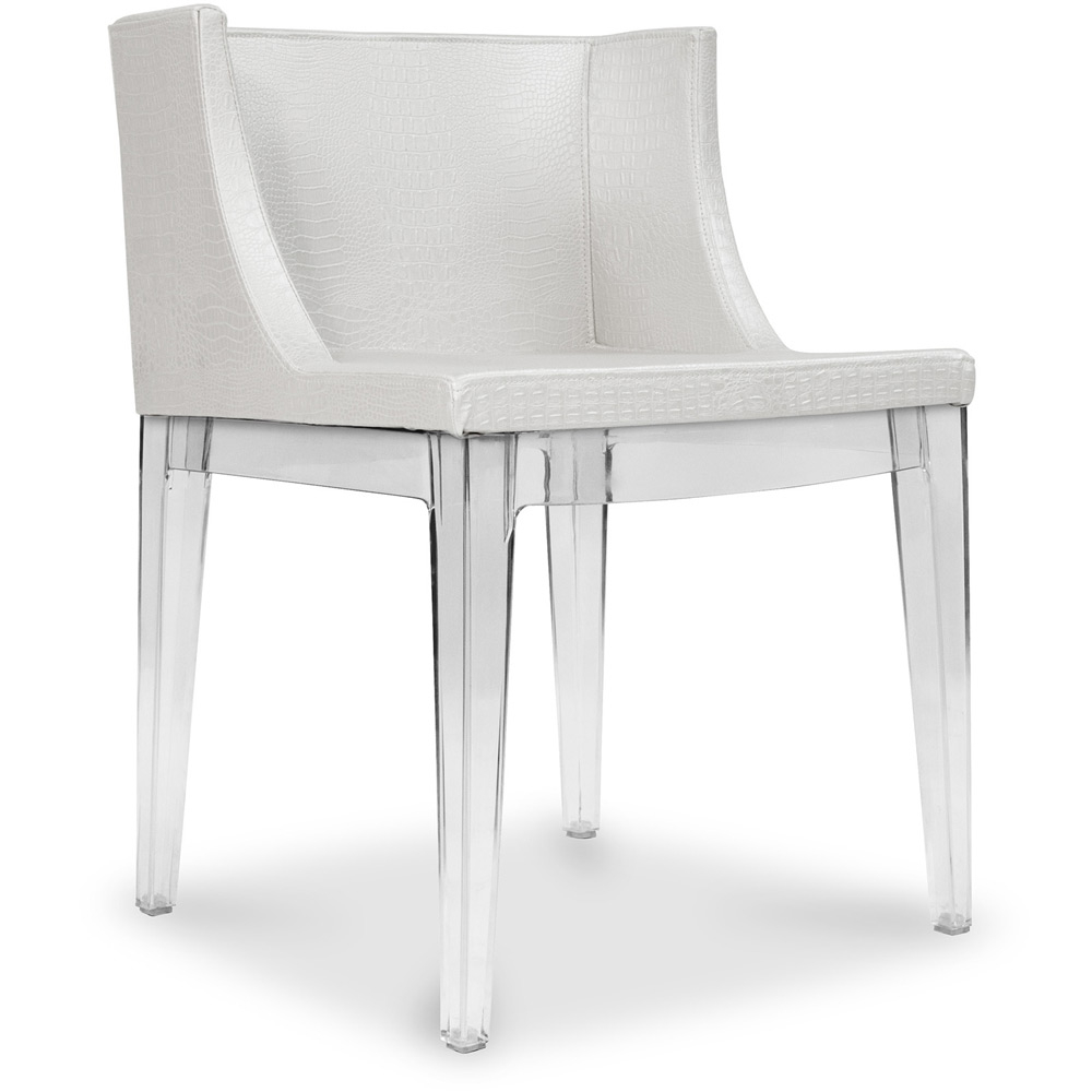  Buy Design Dining Chair - Transparent Legs - Madame  Transparent 54119 - in the UK