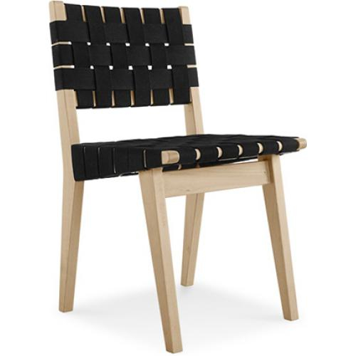  Buy 667 V Side Chair- Wood Black 16457 - in the UK