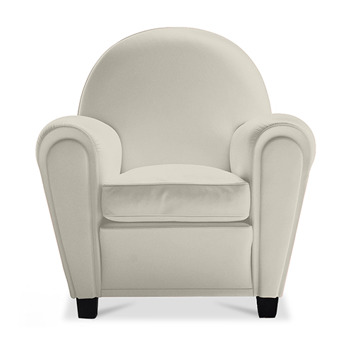  Buy Club Armchair - Faux Leather Ivory 54286 - in the UK