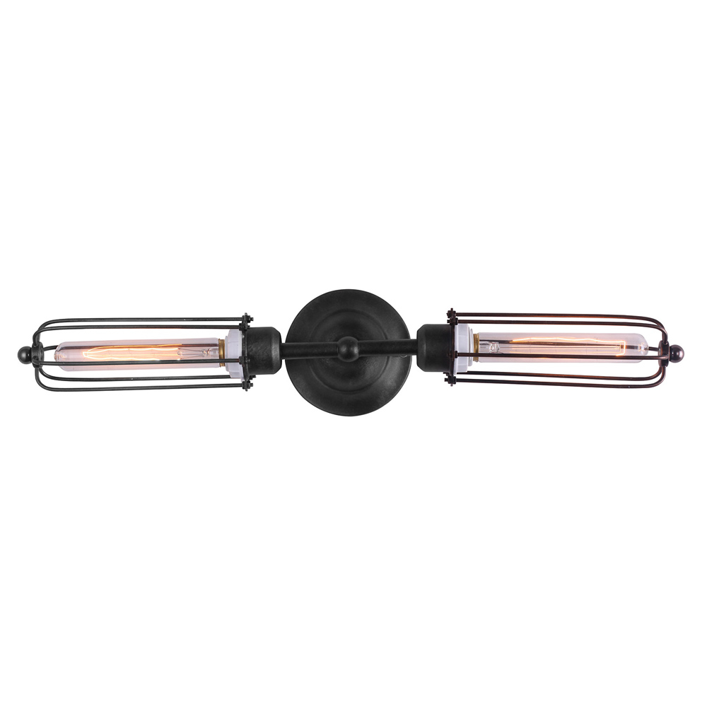  Buy Edison Chandelier Straight Wall lamp – Carbon Steel Black 50866 - in the UK