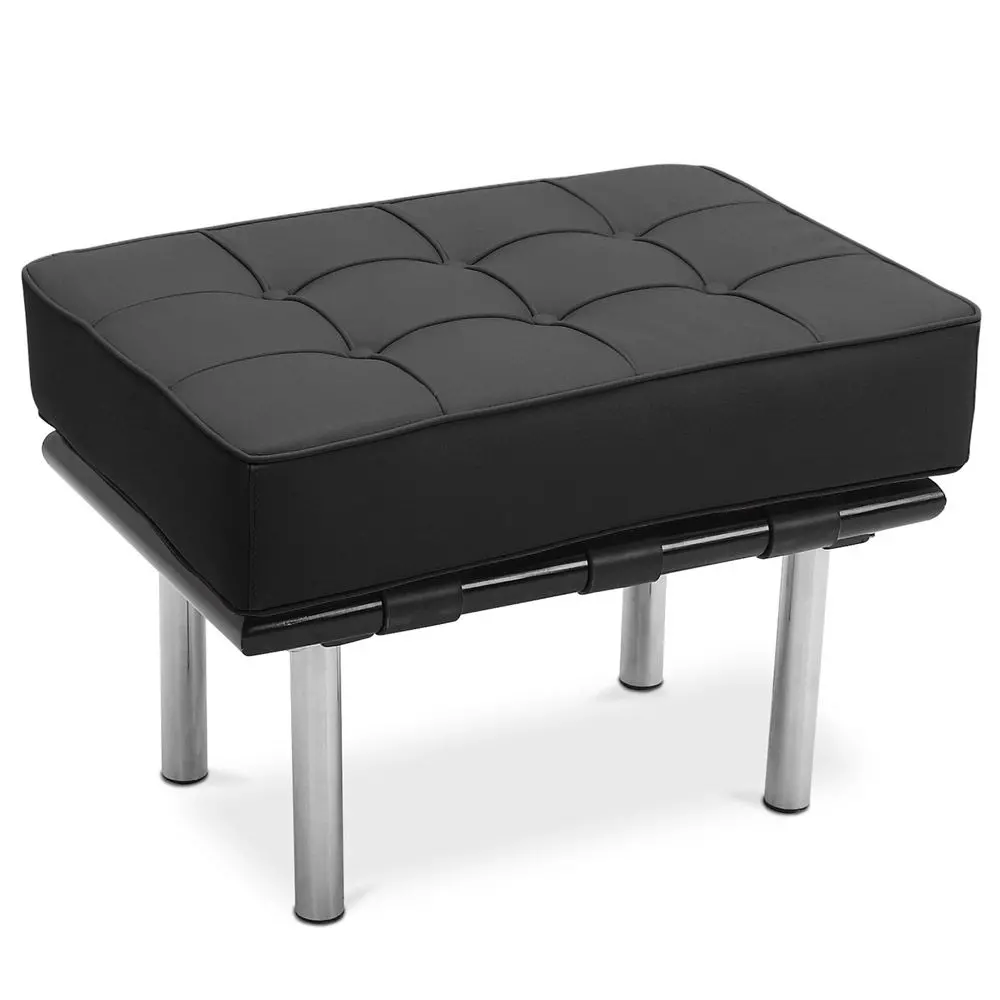  Buy City Bench (1 seat) - Premium Leather Black 15425 - in the UK