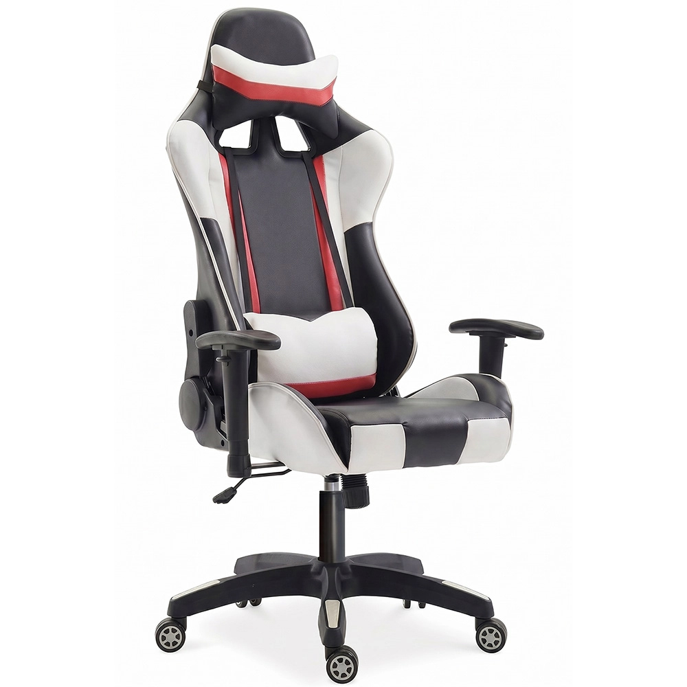  Buy Gaming Desk Chair Reclinable 180º Ergonomic  White 59025 - in the UK
