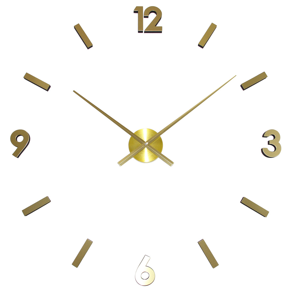 Classic Chic Wall Clock - Gold
