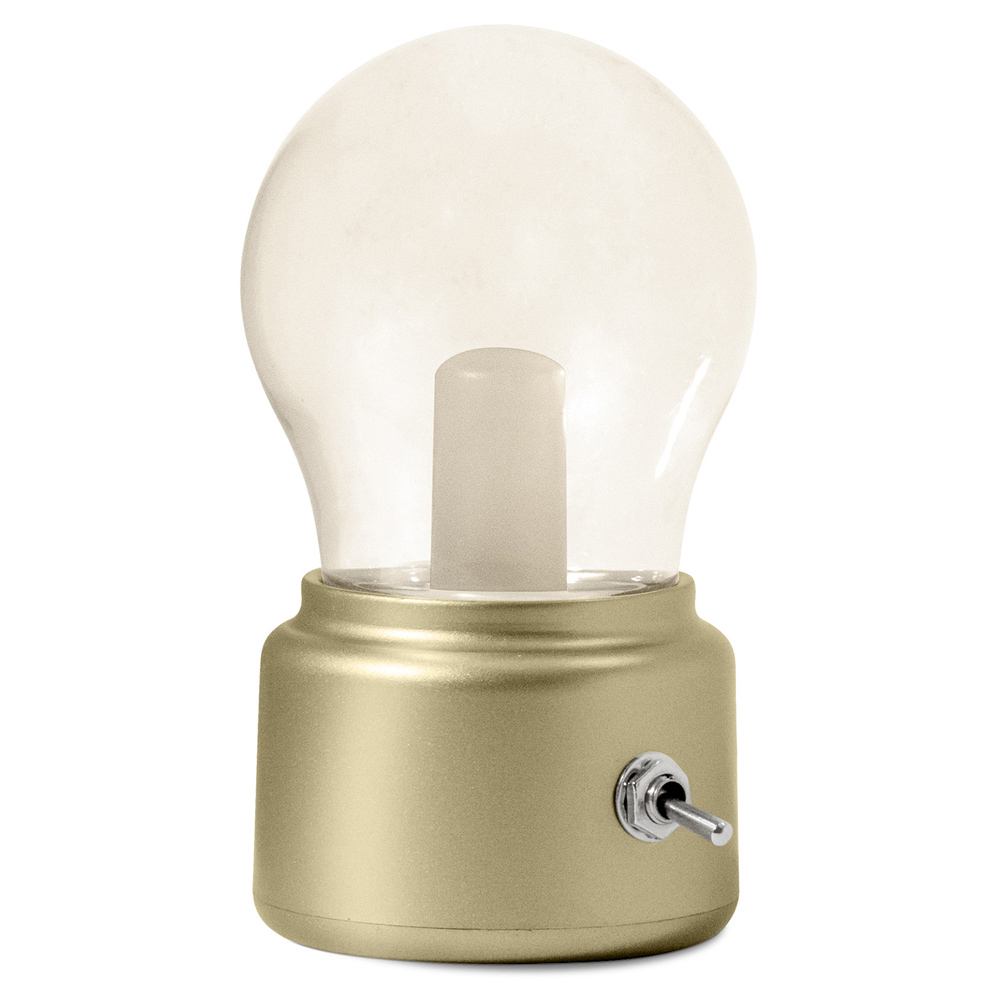  Buy Vintage Portable rechargeable lamp - Vintage Gold 59221 - in the UK