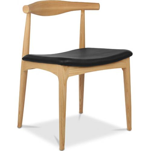 Buy Scandinavian design Chair CV20 Boho Bali - Premium Leather Black 16436 - in the UK
