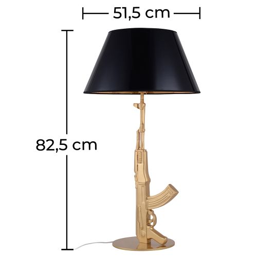 Gold ak47 lamp on sale