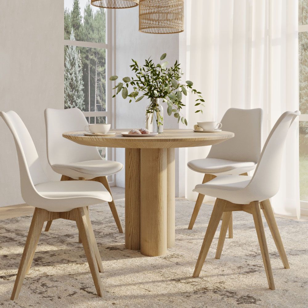 Scandinavian design dining clearance chairs