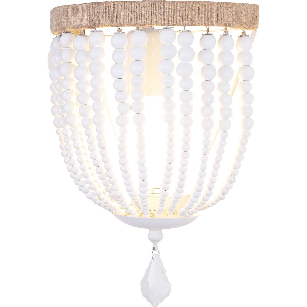 White store beaded lamp