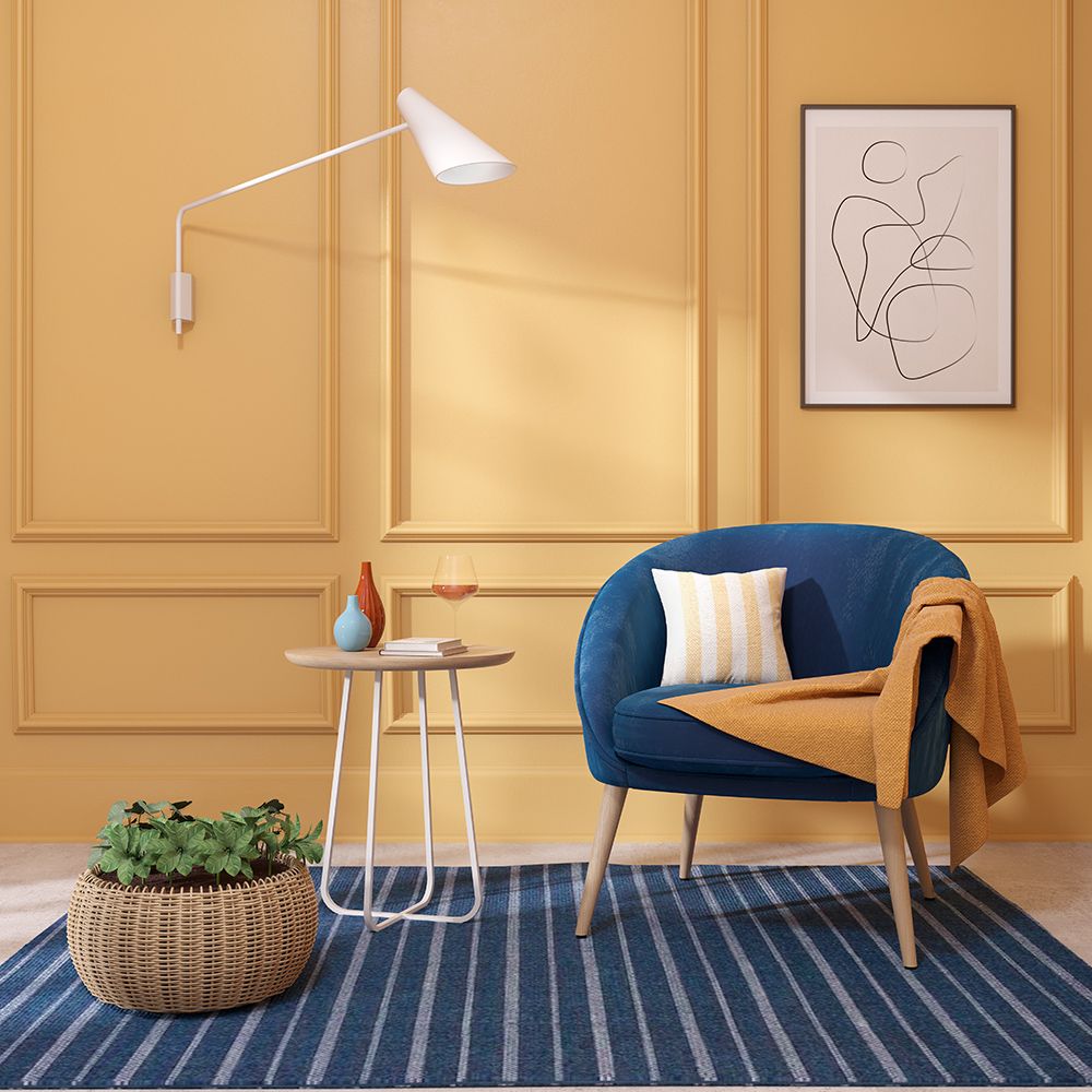 Accent chair with outlet light wood legs
