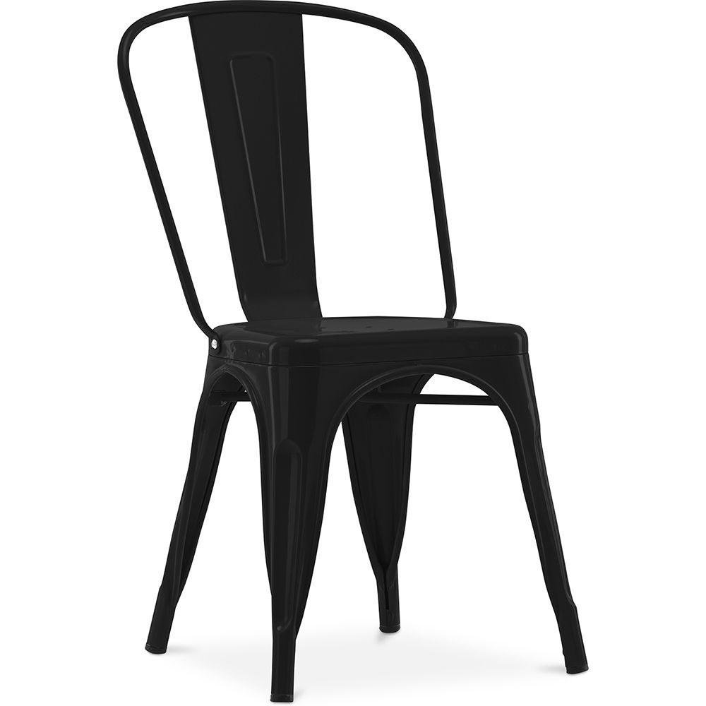 Buy Dining chair Bistrot Metalix industrial Metal New Edition