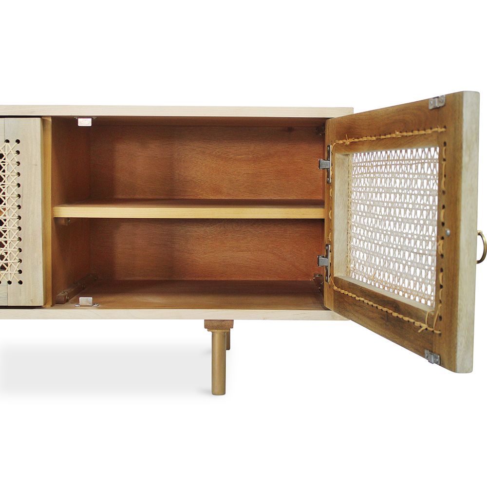Vintage tv shop cabinet with doors
