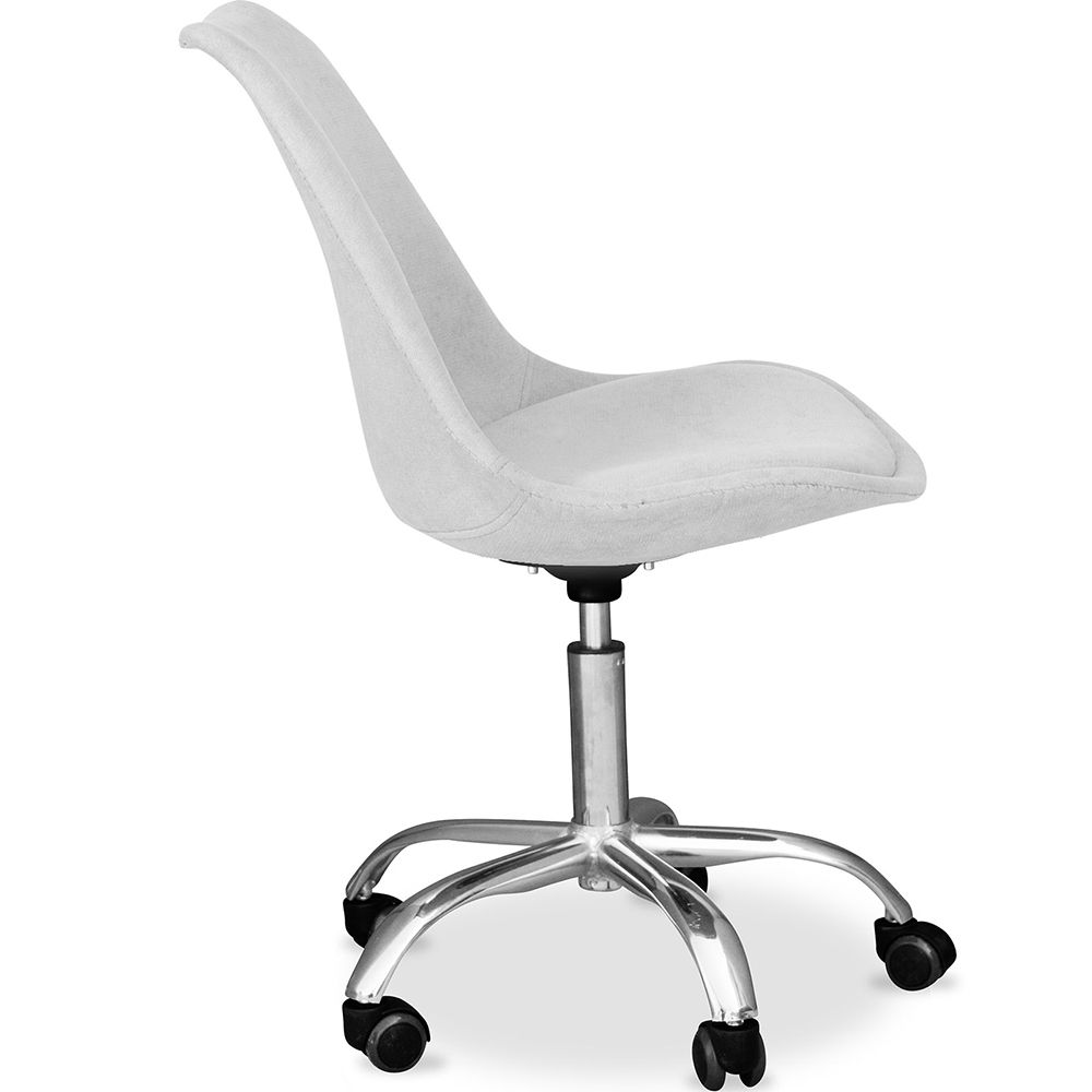 White cushioned sale desk chair